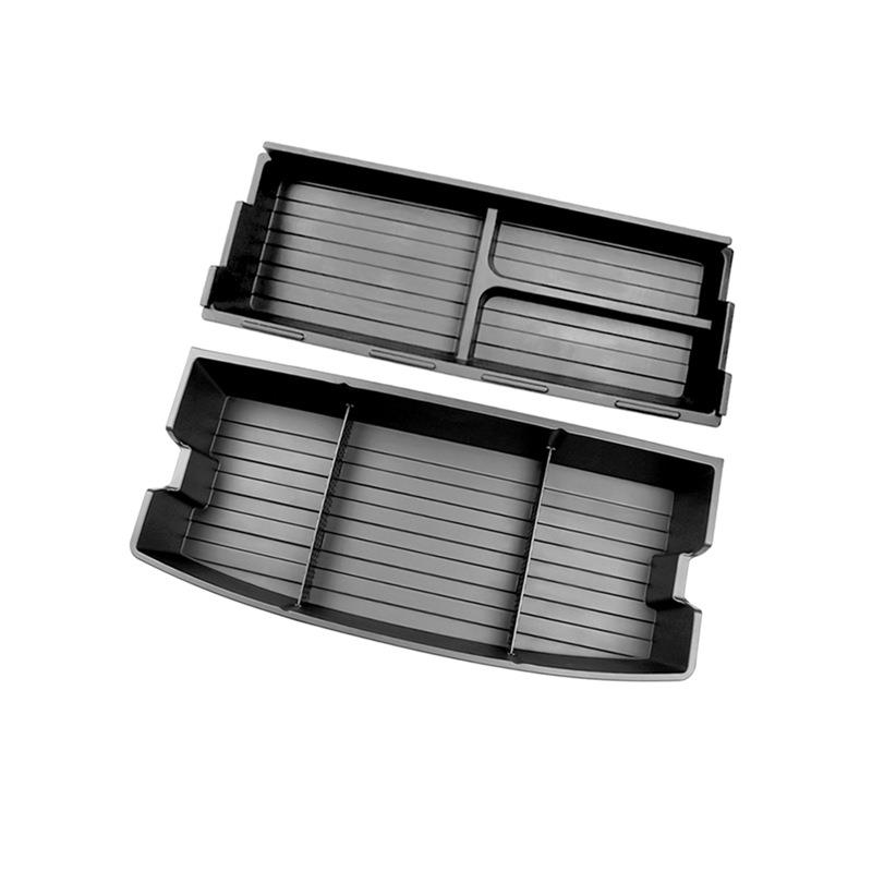 比亚迪元专用后备箱储物盒箱收纳箱置物盒尾箱底层防水改装件