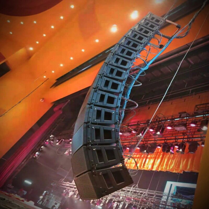 【专业音响】外置三分频单12寸专业线阵音箱 演出灯光舞台音响