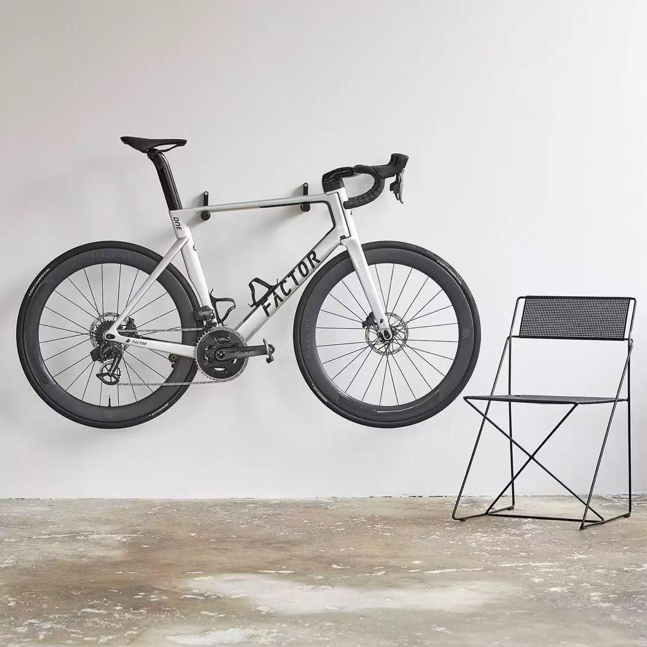 Cykleest/赛克利公路车挂车架 自行车墙壁木制展示架 挂架停车架