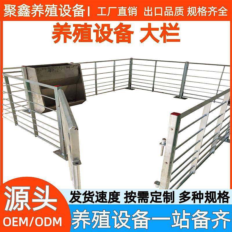 育肥栏育肥猪栏位热浸锌金属栏养猪大栏畜牧机械设备养殖场,畜牧/养殖物资,畜牧/养殖器械,淘宝优惠券,粉丝福利购,淘宝优惠卷