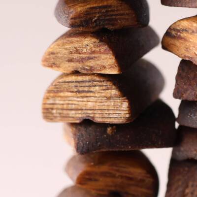 天然612005棋楠沉香多味品种虫沉漏车挂件玩10克九九品质有香文厂