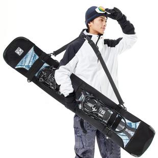 滑雪单板保护套雪板饺子皮单肩背双肩背 双肩背带可拆卸潜水料