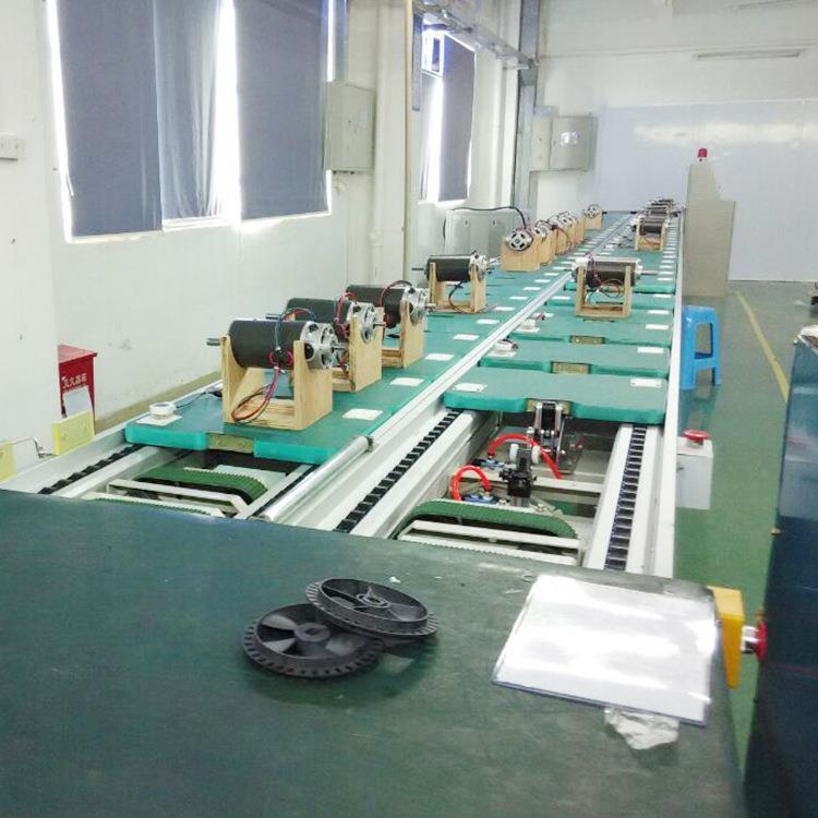 破壁豆浆机速链工装板输送生产线 滚筒线 动力输送