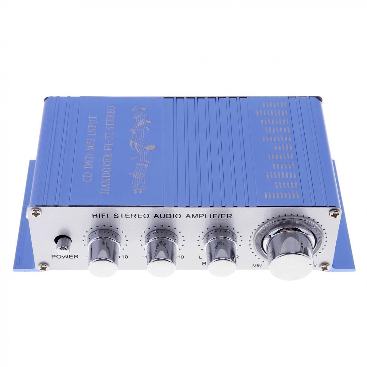 迷你小型功放机 HIFI2.0声道平衡音调节小功放电脑音响改装扩音器