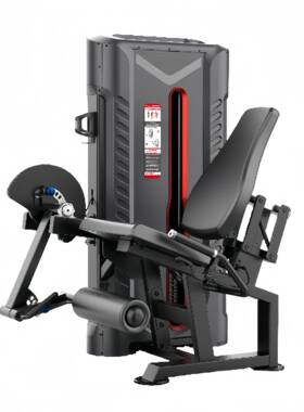 商用坐姿式腿部前踢伸腿肌肉力量训练腿部伸展健身器械Leg Extens