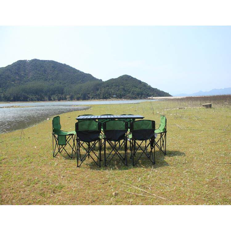 厂家直销户外折叠桌椅便携式简易折叠野餐桌椅套装旅行折叠桌凳