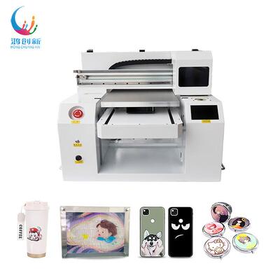040uv printer flatbed small gift box glass uv printer