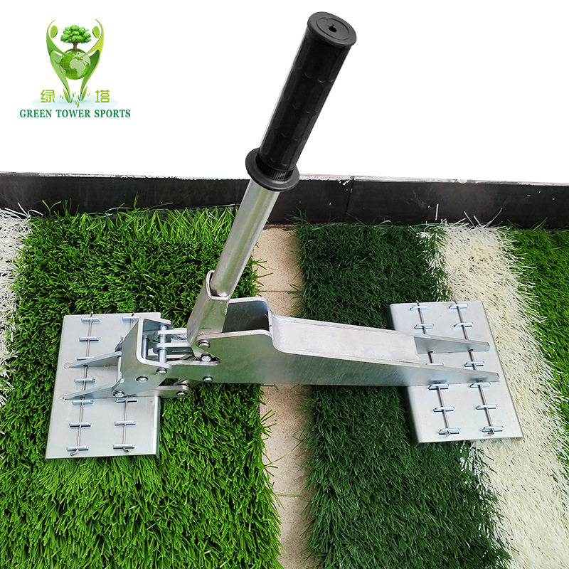 假草足球场草皮足球场人工草坪施工工具接缝拉紧器