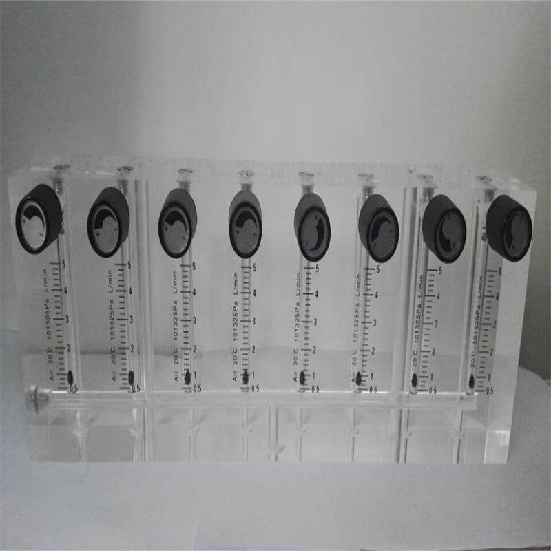 多连体玻璃转子流量计 多连体有机玻璃浮子流量计