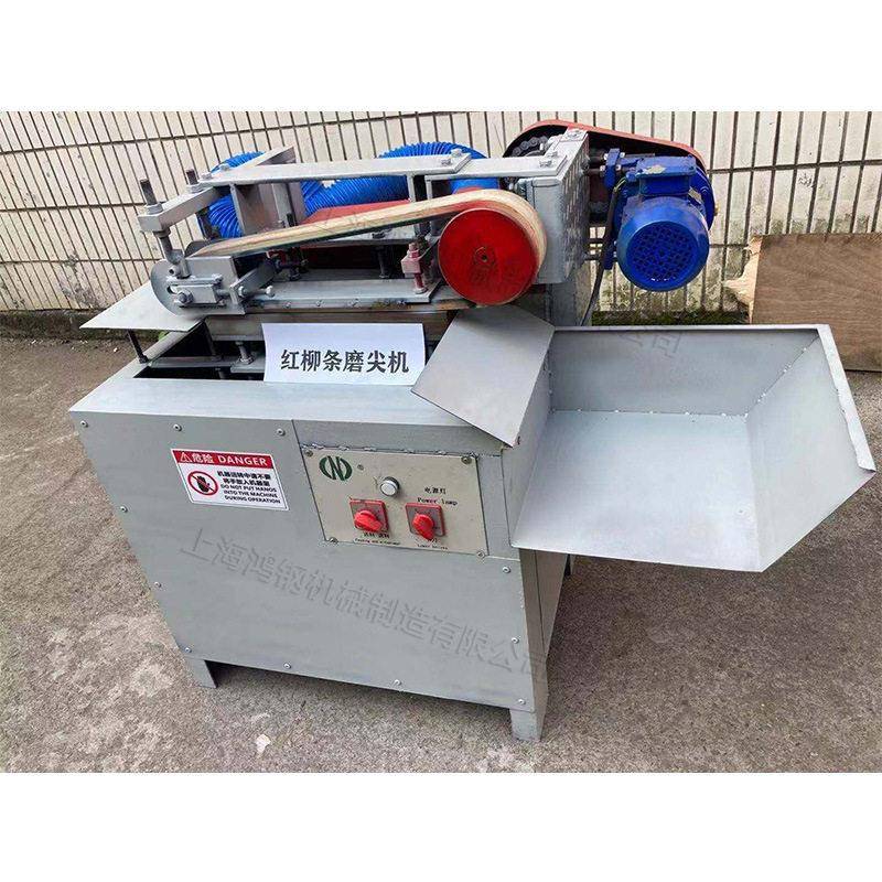 小型毛衣签磨尖机 全自动式红柳棒削尖机 小型家具木材磨头设备