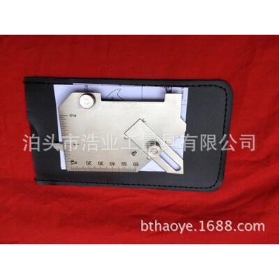 多功能焊接规 MG-8凸轮式焊缝量规 焊接高度尺 坡口角度 45度角