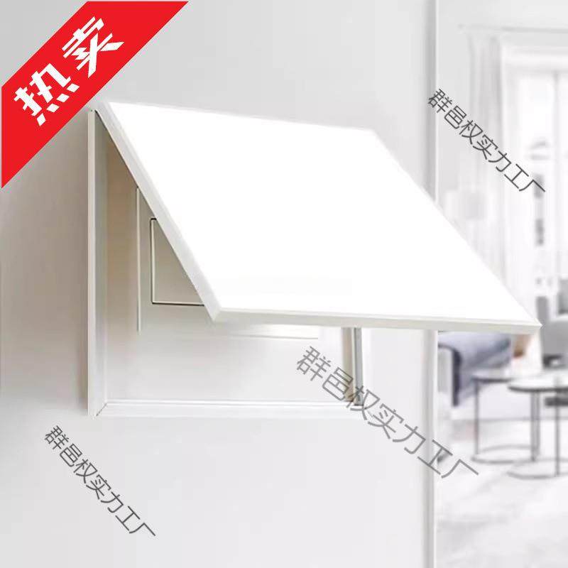 网红纯色电表箱装饰画现代简约遮挡多媒体弱电箱电闸盒电源箱配电