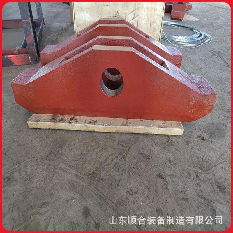 受力均匀矿用支撑导向滑靴安装简单矿山用采煤机平板滑靴