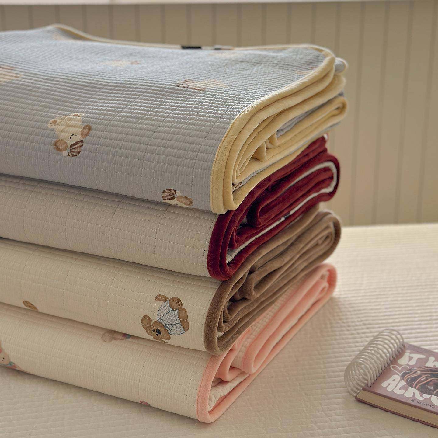 CELING一面全棉一面宝宝绒绗缝夹棉酵素砂洗数码印花床盖三件套,鲜花速递/花卉仿真/绿植园艺,割草机/草坪机,淘宝优惠券,粉丝福利购,淘宝优惠卷