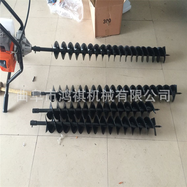 南阳手提新型挖坑机汽油打眼机D手提式打动挖坑机