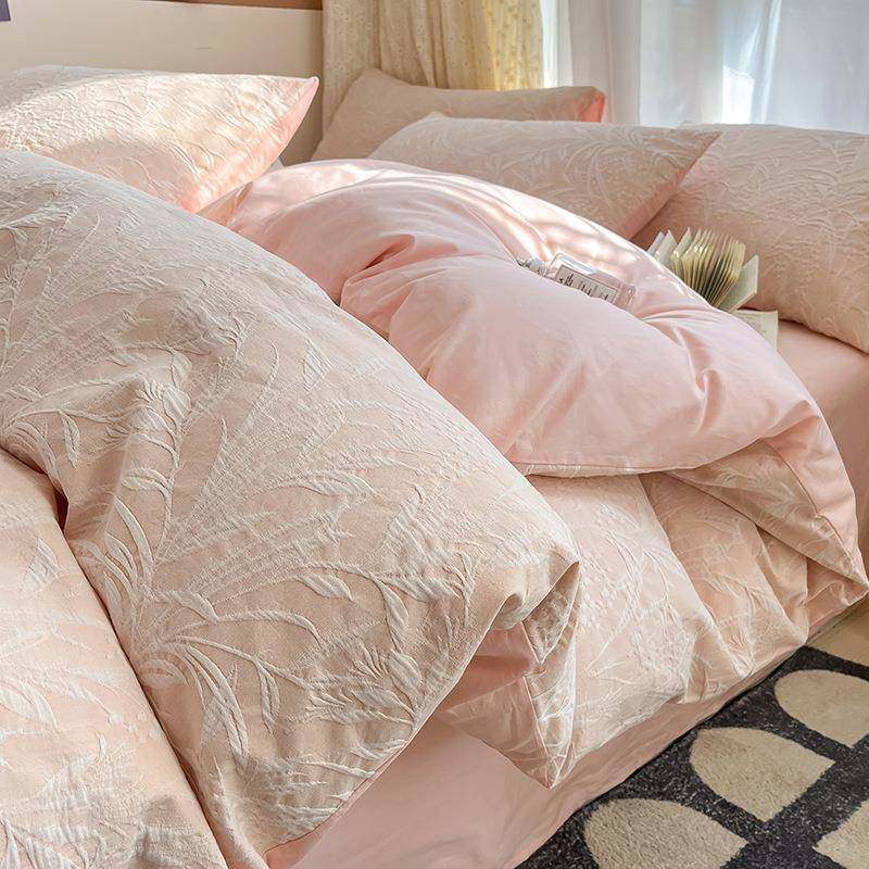 三双层纱纯棉床上四件套全棉高档2025新款床品长绒棉纯色床单被套,3C数码配件,其它配件,淘宝优惠券,粉丝福利购,淘宝优惠卷