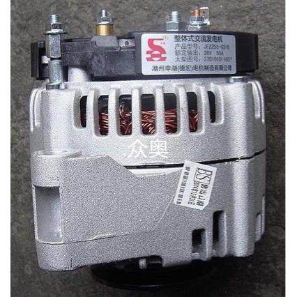 中联混凝土拖泵发电机道依茨6M1013发电机HBT60 80 90拖泵发电机