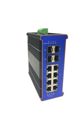 IDS3008F4-8P 工业级8+4全千兆导轨式网管型POE交换机