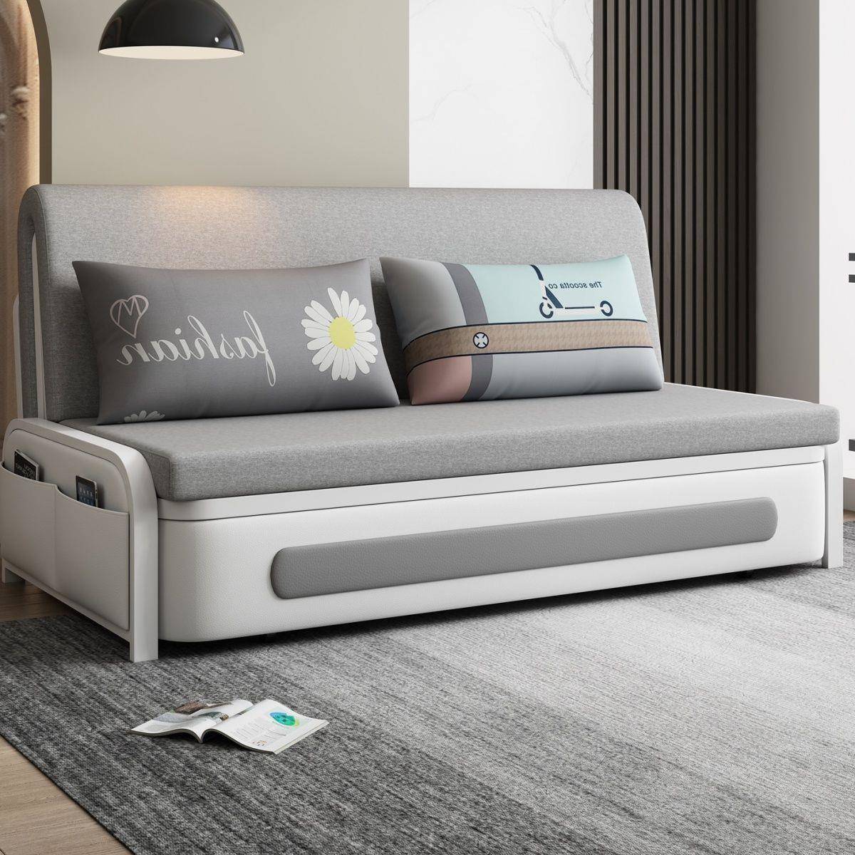 沙发床两用拉床单人小户型客厅单双人多功能简约可折叠伸缩沙发床