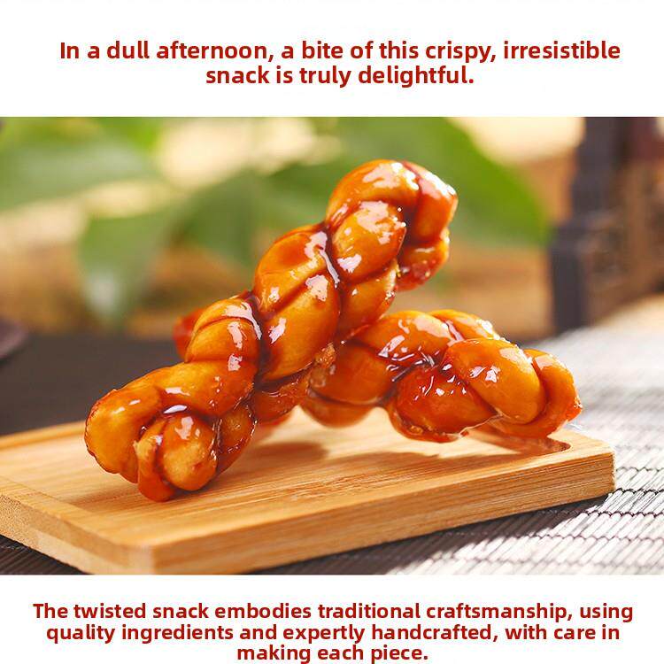 红糖麻花礼盒装正宗义乌特产小麻花拉丝独立小包装小吃散装糕点
