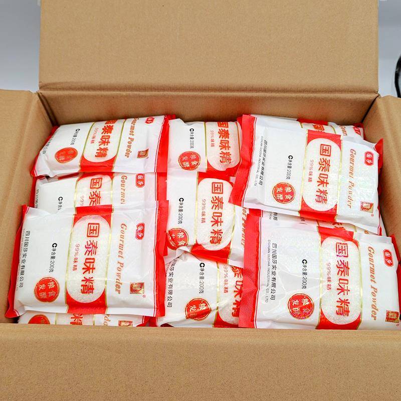 国泰味精200g*10小包家用99%味精炒鲜香美炖调味料四种调味料