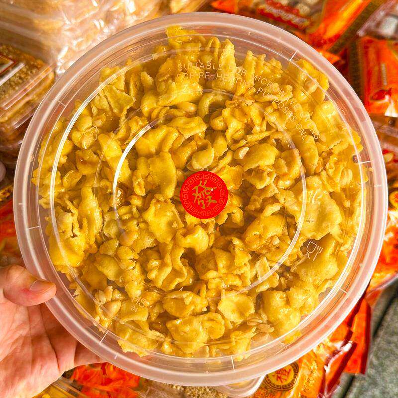 潮汕特产 姜茨酥 花生糖沙琪玛小吃零食饼食配茶糕点美食蛋黄酥