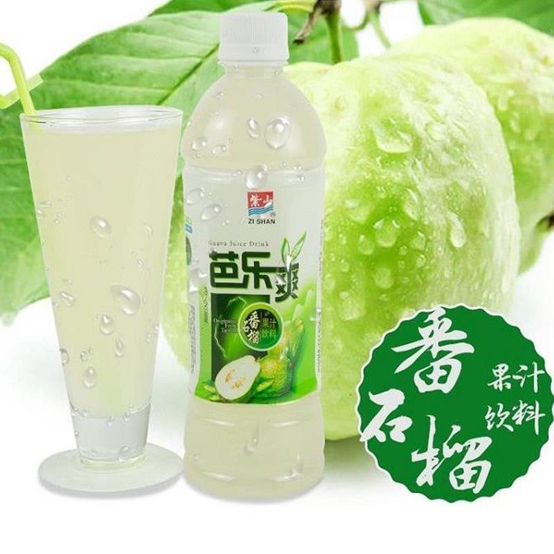 福建特产紫山芭乐爽番石榴果汁芭乐汁夏天解渴聚餐火锅水果饮料