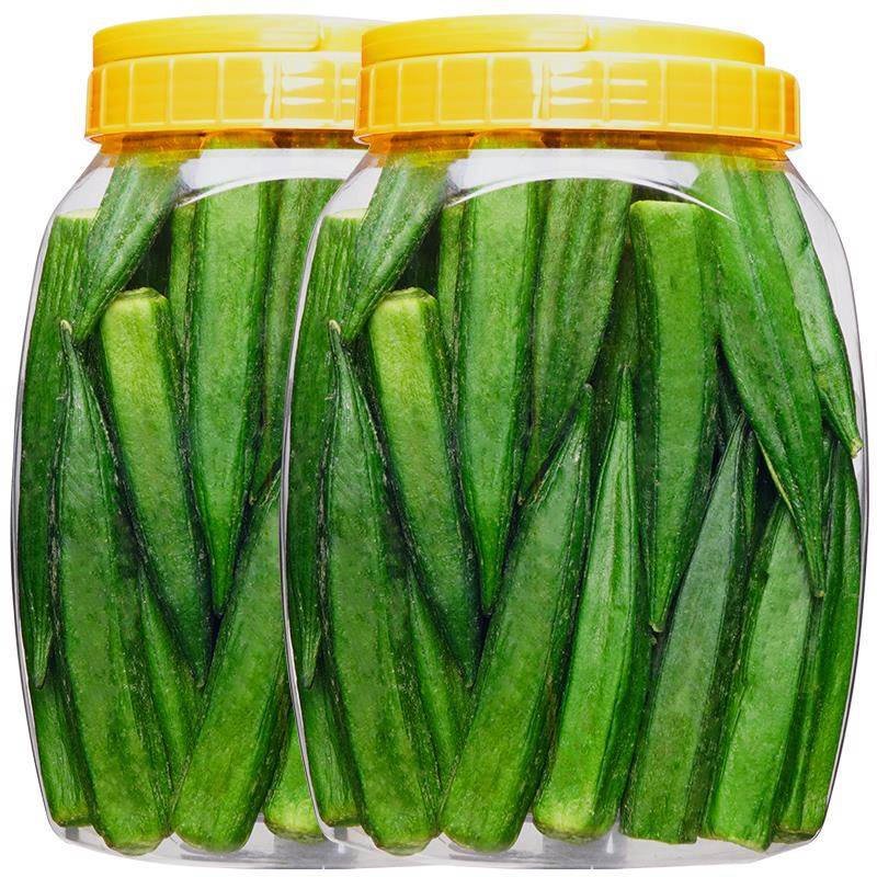 黄秋葵干秋葵脆即食脱水网红蔬菜干果蔬脆片孕妇儿童零食袋装500g