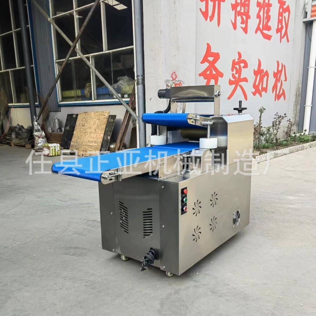商用自动循环压面机多功能350/500自动撒粉折叠揉面机纯铜电机