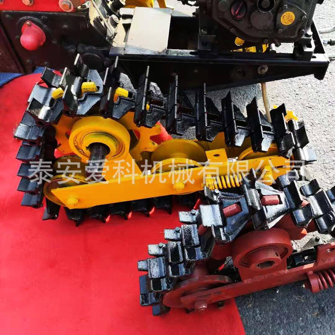 链条轮农机配件改装的抓地轮手扶拖拉机履带轮爬行链轨轮防打滑