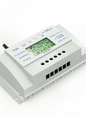 PWM光伏发电12V24V40A太阳能控制器T40液晶显示太阳能充电控制器