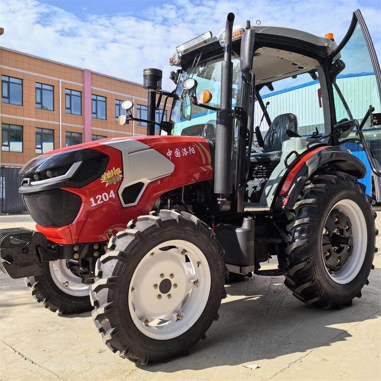 中国洛阳1204四驱拖拉机国三车型柴油增压强劲耕地轮式拖拉机