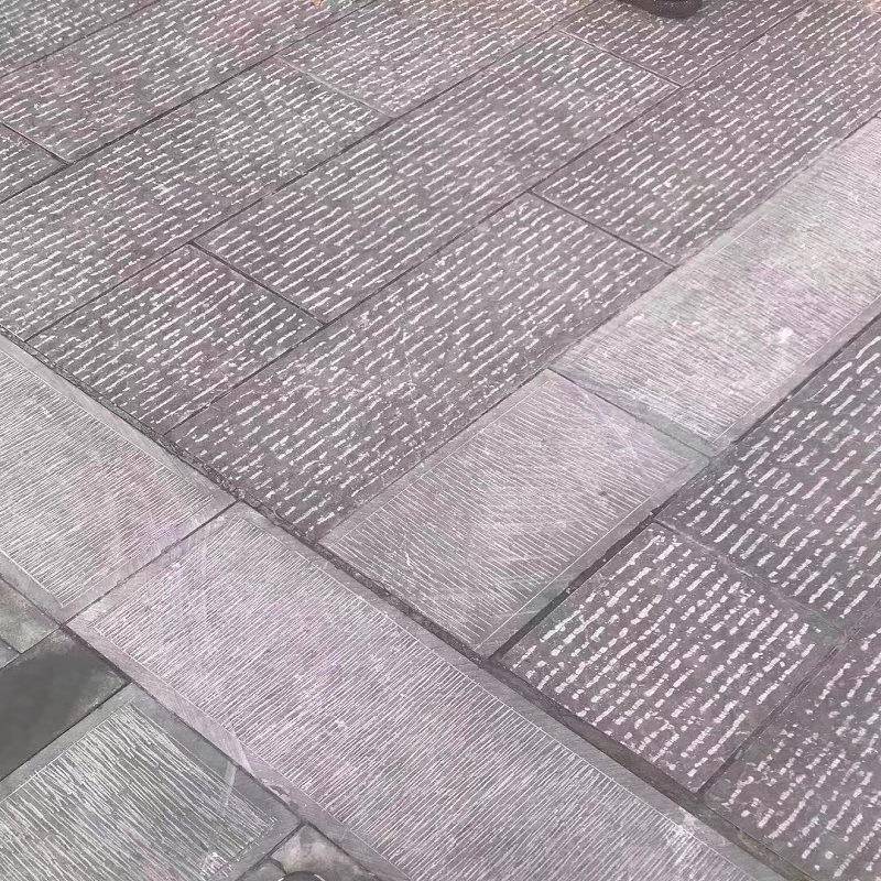 青石板加工青石石材建筑工地工程用广场公园铺地板砖高密度青石板