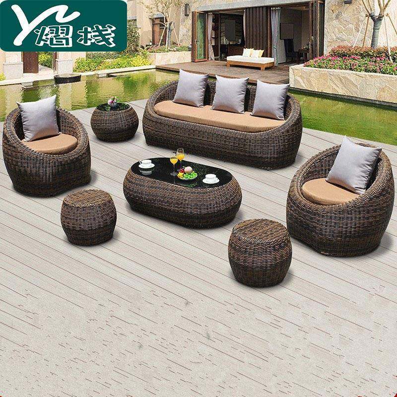 户外藤沙发休闲露台花园别墅圆沙发椅室外庭院阳光房藤制沙发,电子元器件市场,其它元器件,淘宝优惠券,粉丝福利购,淘宝优惠卷