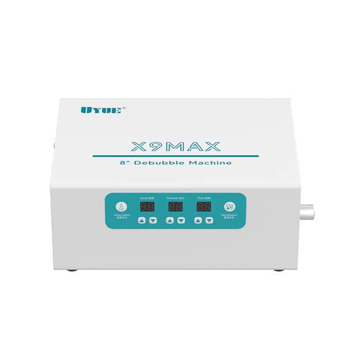 UYUEX9MAX内置泵除泡机8寸手机屏幕消泡机无需外接空压机拆机