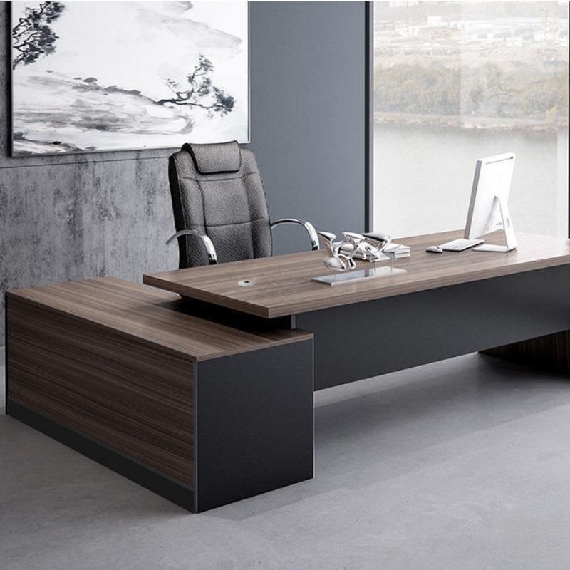 办公室老板桌简约现代办公家具大班台老板办公桌经理全套领导商务
