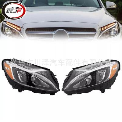 适用2015-2018/C级C300 W205前LED大灯MB2502227 MB2503227