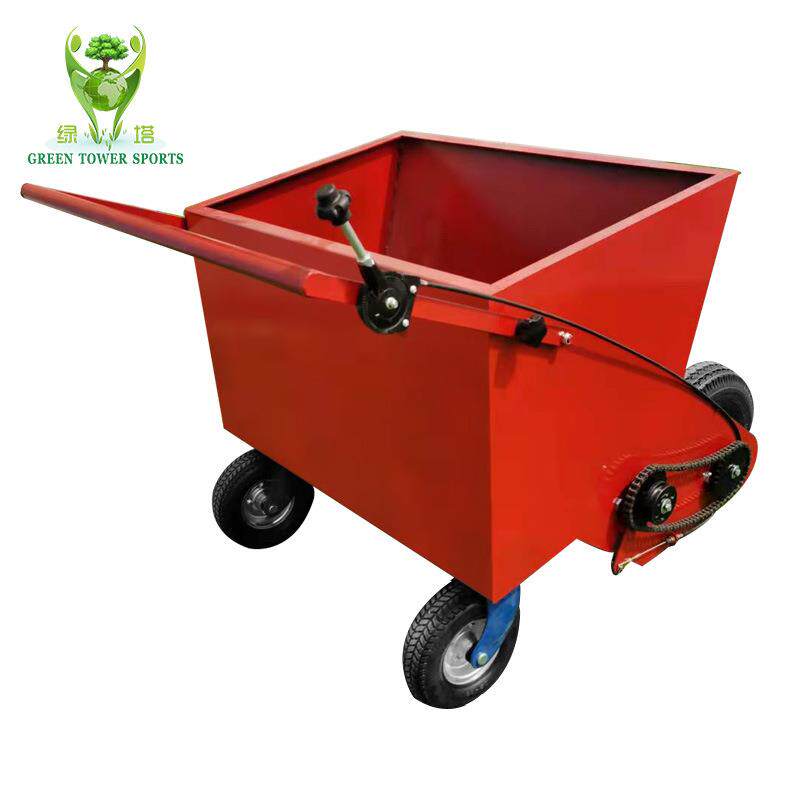 绿塔厂家直销新型人造草坪充砂车人工智能实用工具车