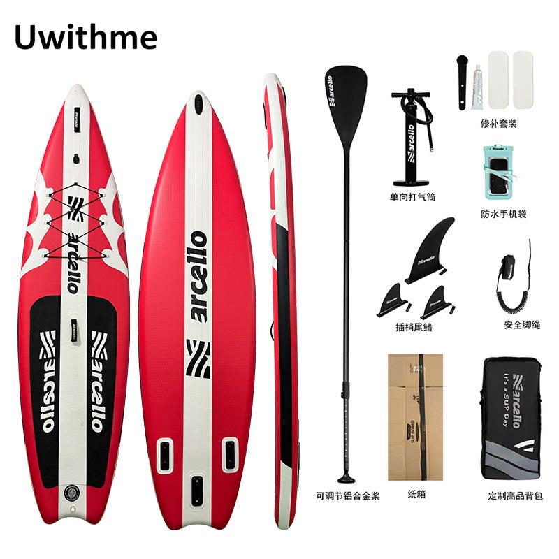 充气桨板海浪桨板站立式冲浪板划白水板户外划水板冲浪板动力板