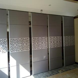 酒店活动隔断墙餐厅可移动屏风隔断办公会议室旋转吊挂折叠间隔门