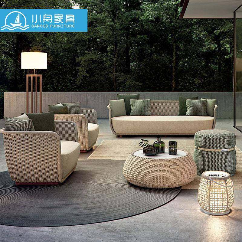 户外沙发庭院藤编防水防晒家具阳台休闲酒店别墅露天藤椅沙发组合,鲜花速递/花卉仿真/绿植园艺,割草机/草坪机,淘宝优惠券,粉丝福利购,淘宝优惠卷