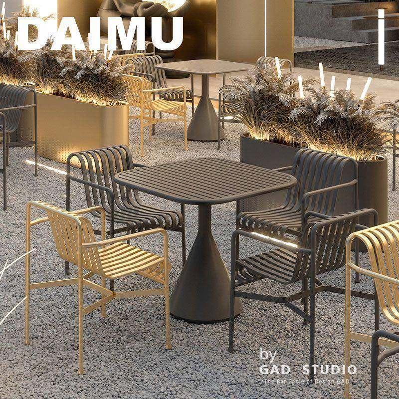 户外休闲庭院阳台室外桌椅咖啡店奶茶店网红铁艺防水简约轻奢桌椅,五金/工具,五金工具箱/五金收纳箱,淘宝优惠券,粉丝福利购,淘宝优惠卷