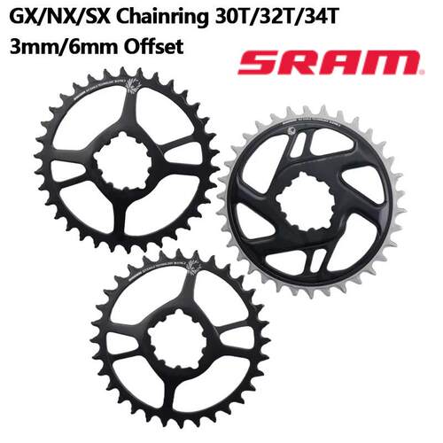 速联 EAGLE SX NX GX单盘 3mm/6mm DUB牙盘 BOOST盘片 30/32/34T