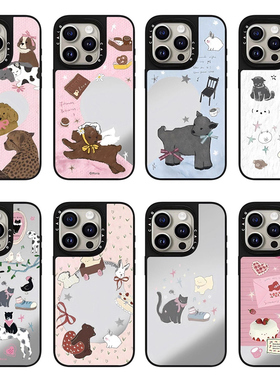CALG可爱小动物甜心Roria适用苹果手机壳iphone12 13 14 15 16 17promax新款外壳高级感小众磁吸2025网红爆款