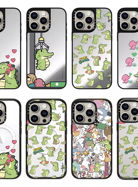 CALG鳄鱼Buddy Gator适用苹果手机壳iphone11 12 13 14 15 16 17promax新款外壳高级感小众磁吸2025网红爆款