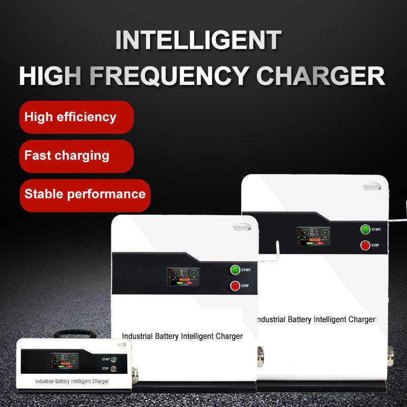 3KW6KW24/48/64/72/84/120/144V充电机可触屏Industrial charger