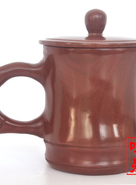 鸣泉石杯木鱼石杯子木鱼石水杯茶杯办公把手杯子木鱼石茶具茶壶
