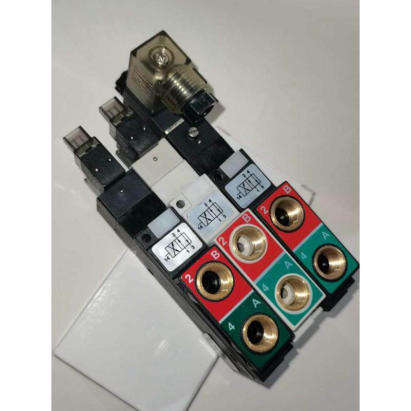 24v电磁电阀CM241-12位气动4通电磁阀气动电磁阀12v线圈阀控制阀