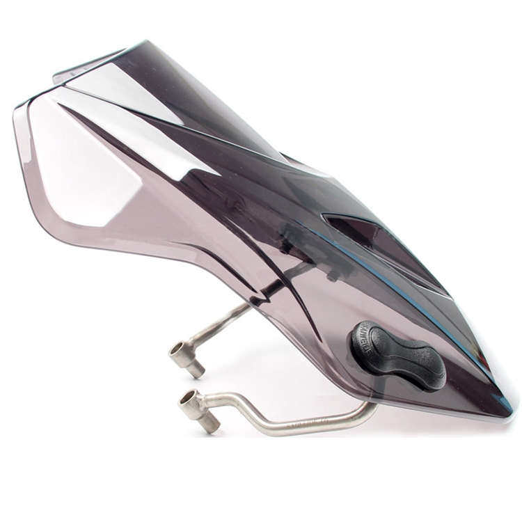 适用春风NK250摩托车挡风玻璃透明挡风前板加厚风挡件改装pc护胸