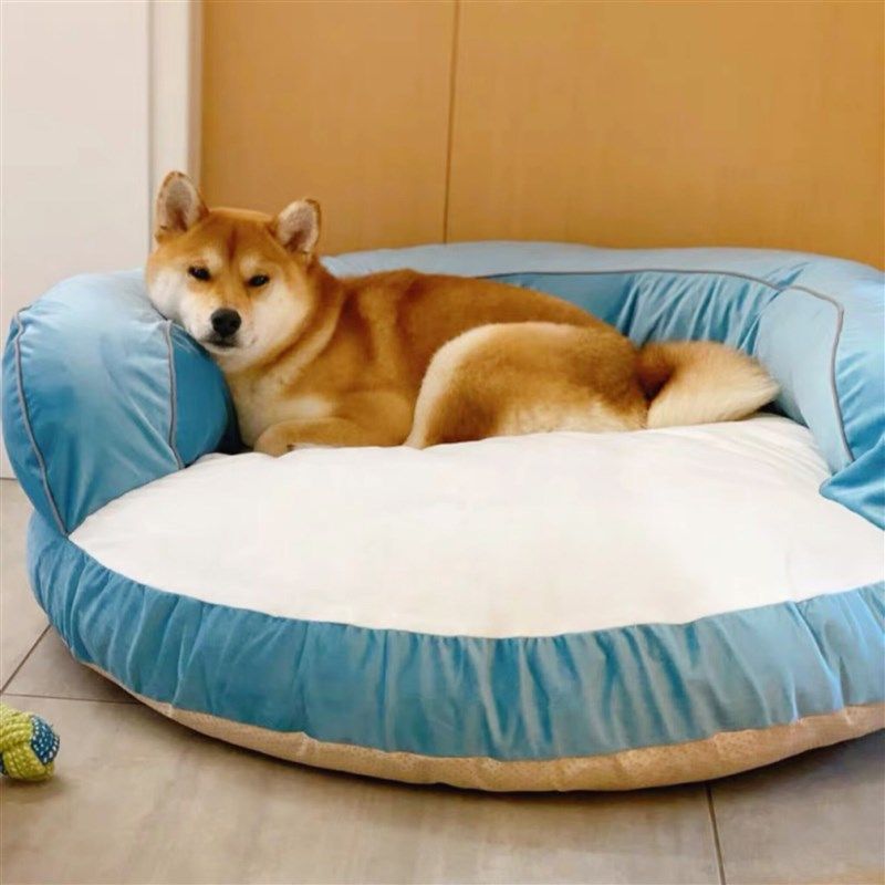可拆洗狗窝柴犬柯基泰迪法斗睡觉加大宠物沙发耐抓耐咬保暖狗狗床